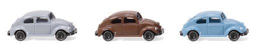 [WIK-090002] Wiking 090002 - VW Beetles (3 pièces) - 1/160