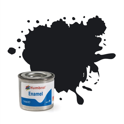 [HUM-AA0237] Humbrol 21 Noir brillant 14ml