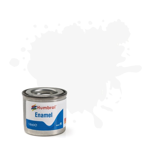 [HUM-AA.0374] Humbrol 34 Blanc matt - 14ml