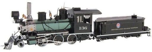 [MET-570190] Metal Earth - Locomotive Wild West 2/6 - 3D