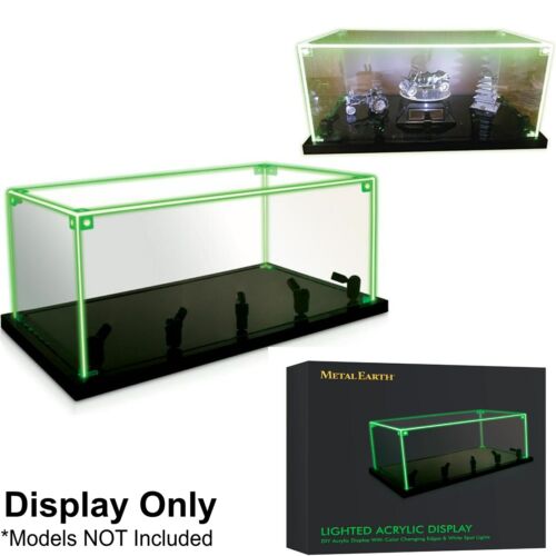[MET-579914] Metal Earth - Support rectangulaire avec boîte acrylique et leds