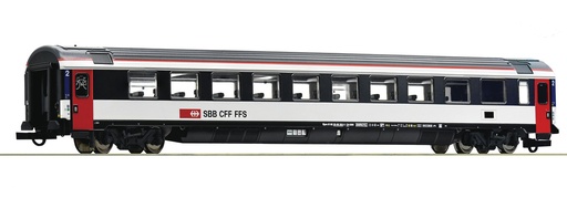 [ROC-74635] Roco 74635 Wagon voyageurs 2ème classe Eurocity, type Bpm, - SBB-CFF-FFS - HO