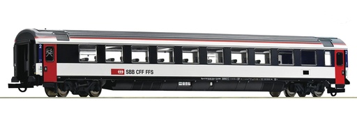 [ROC-74636] Roco 74636 Wagon voyageurs 2ème classe Eurocity, type Bpm, - SBB-CFF-FFS - HO