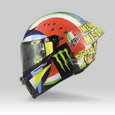 [MIN-62.399190096] Minichamps - VR 46 Casque Moto GP Misano 2019 - 1/8