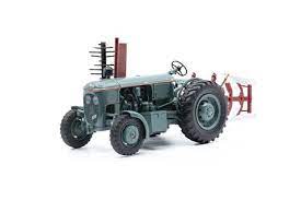 [ACE-85.003021] ACE 85.003019 - Tracteur Vevey 560 avec charrue et herse motorisée - Suisse - 1/32