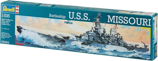 [REV-05092] Revell 05092 - Navire de guerre U.S.S. Missouri - 1/535 - 50.2 cm long