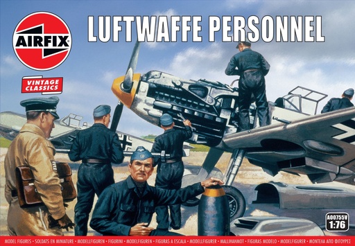 [AIR-A00755V] Airfix - Personnel de l'armée de l'air - 1/76