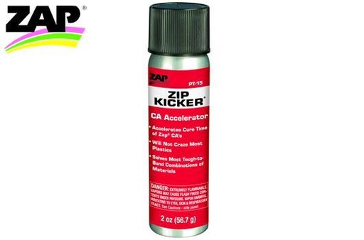 [HRC-ZPT15] ZAP ZPT15 - Zip Kicker accélérateur pour cyano - Aerosol Spray 56.7 g