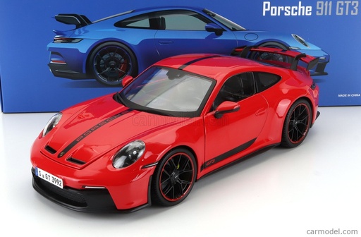 [MAI-31458-R] Maisto - Porsche 911 GT3 Rouge et noire 1/18