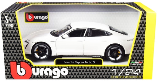 [BUR-1821098-W] Burago - Porsche Tycan Turbo S - 1/24