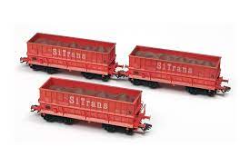 [MAR-48448] Märklin 48448 - Coffret de 3 wagons minéraliers - SNCB - "SiTrans" - HO