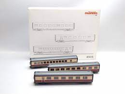 [MAR-43114] Märklin 43114 - Coffret de 3 wagons complémentaires TEE pour le VT 11.5 - HO