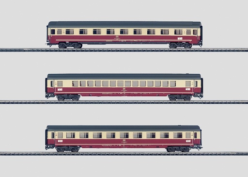 [MAR-43116] Märklin 43116 - Coffret de 3 wagons complémentaires pour le turbotrain au gaz VT 602 - HO