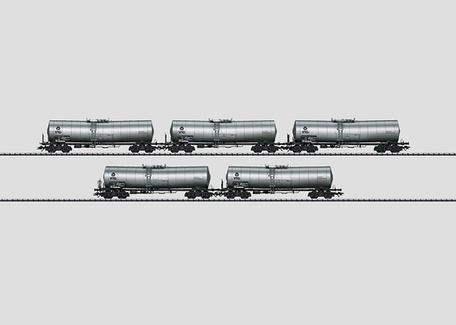 [MAR-47564] Märklin 47564 - Coffret de 5 wagons citernes "VTG" - HO