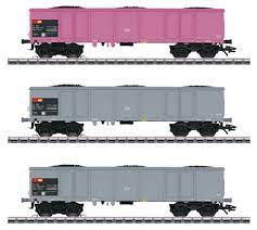 [MAR-46909] Märklin 46909 - Coffret de 3 wagons gondola avec éclairage fin de convoi - SBB-CFF - HO
