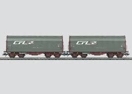 [MAR-47207] Märklin 47207 - Coffret 2 wagons transport de bobines d'acier laminé - CFL - HO
