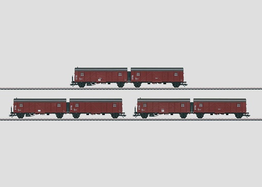 [MAR-48850] Märklin 48850- Coffret avec 3 wagons-double marchandises - HO