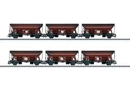 [MAR-46316] Märklin 46316 - Coffret de 6 wagons à déchargement automatique - DB - HO