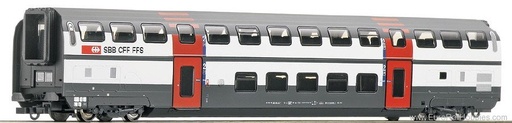 [ROC-64851] Roco 64851 Wagon IC 2000 (2 étages) 2ème classe - SBB-CFF-FFS - HO