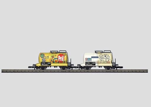 [MAR-86114] Mini-Club 86114 - Set de 2 wagons citernes (Pril & Theo Prax) - "Z"