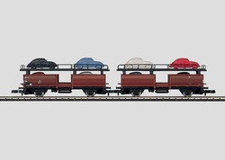[MAR-86221] Mini-Club 86221 - Set de 2 wagons de transport de véhicules - "Z"