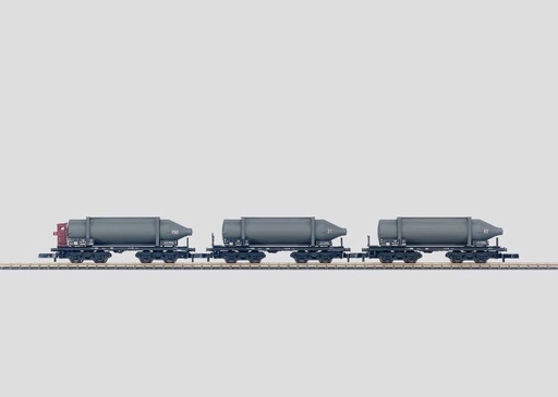 [MAR-82090] Mini-Club 82090 - Set de 3 wagons pour bouteilles de carbure "SKW Trostberg AG" - "Z"