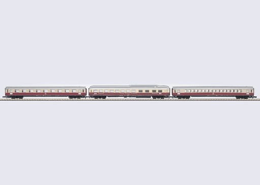 [MAR-87265] Mini-Club 87265 - Set de 3 voitures de train express voyageurs TEE Rheingold - DB- "Z"