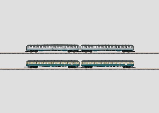 [MAR-87339] Mini-Club 87339 - Set de 4 Wagons de banlieue typique - DB- "Z"