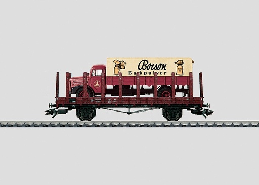 [MAR-46361] Märklin 46361 - Wagon à ranchers avec chargement - DB - HO