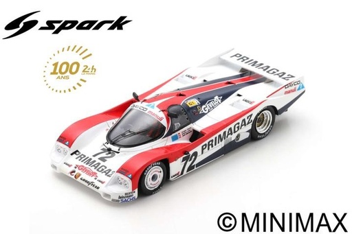 [SüA-SC9878] Spark - Porsche 962 C - 24h Le Mans 1989 - P. Yver-P.Belmondo-J.Lässig - 1/43
