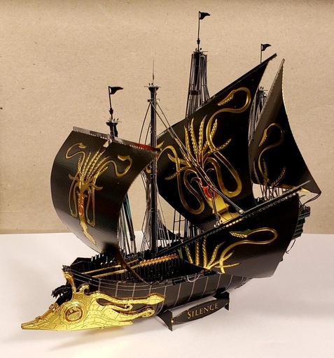 [MET-FA575126] Metal Earth - Greyjoy Ship Silence "Game of Thrones" - 3D