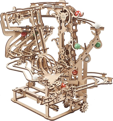 [UGE-412127] Ugears Circuit à billes plusieurs niveaux 3D (400 pièces)