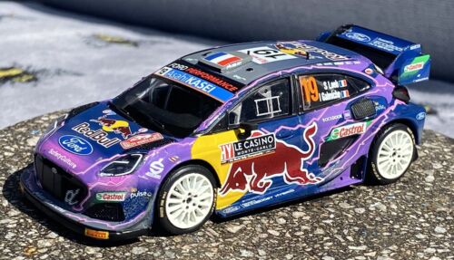 IXO - Ford Puma Rally1 WRC2 Rallye Monte Carlo'22   #19 - Loeb/Galmiche - 1/18