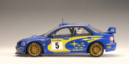 [IXO-024 RAL026A] IXO - Subaru Impreza S7 WRC Rallye GreatBritain'01   #5 - Burns/Reid - 1/24