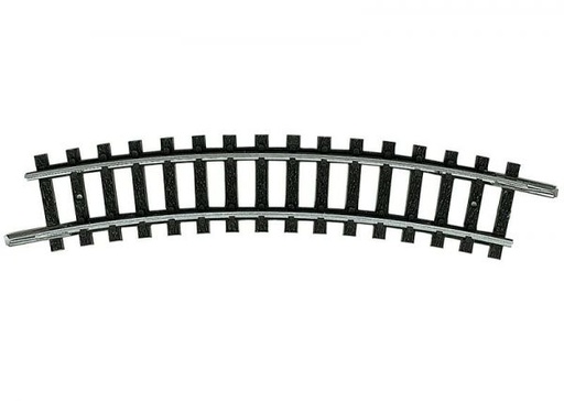 [MAR-T14914] MiniTrix T14914 - Rail courbe 24° - R1 - 194,6 mm - "N"