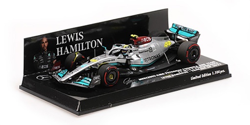 [MIN-62.417220144] Minichamps - Mercedes-AMG Petronas One Tea M W13 E Performance - Bahrain GP 2022 - L. Hamilton