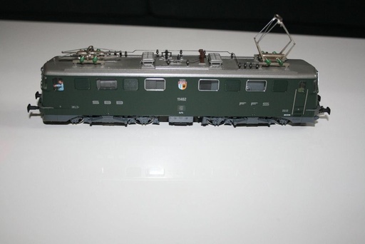 [HAG-122-Biasca] HAG 122 - Locomotive Ae 6/6 (avec pilote) "Biasca" - (SBB-CFF) - HO