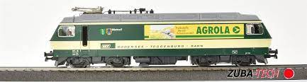 [HAG-186-Agrola] HAG 186 - Locomotive Re 4/4 BT "Agrola" - HO
