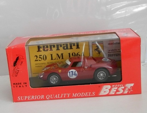 [BES-9119] Best Models - Ferrari 250 LM Targa Florio 1966 - Hawkins/Epstein - 1/43