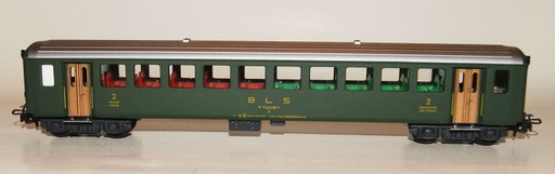 [HAG-441] HAG 441 - BLS Wagon voyageurs 2ème classe - DC - (ancien boitage) - HO