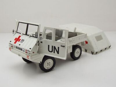 [SCH-45 004] Schuco - Steyr-Puch Haflinger "UN" - Croix Rouge - 1/18