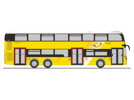 [RIE-78010] Rietze 78010 - Bus postal 2 étages - St-Gall (CH) ADL Enviro 500 -1/87 