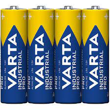 [VAR-998142] Varta - Piles Alcaline AA Mignon "Industrial Pro" 1.5V - 4 pièces 