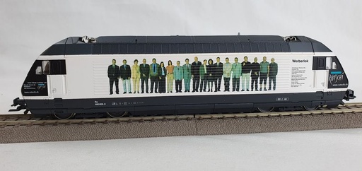 [ROC-43655 WE] Roco 43655WE- Locomotive électrique Re 460 "Werberlok" - SBB - (DC) - HO 