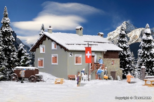 [KIB-38811] Kibri 38811 - Auberge de montagne Steinbock in Grevasalvas  (CH) - HO  