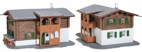 [KIB-37029] Kibri 37029 - Maisons de montagne Sertig (2 pièces) (CH) - N