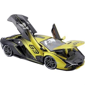 [BUR-12130-Jaune] Burago 12130 - Lamborghini Siàn FKP 37 "Jaune" - 1/18 