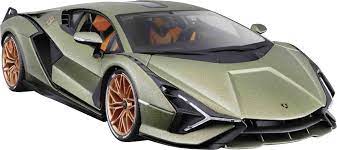 [BUR-12229-Olive] Burago 12229 - Lamborghini Siàn FKP 37 "Olive" - 1/18  