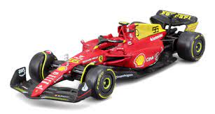 [BUR-18-36832-16] Burago - Ferrari F1-75 - Charles Leclerc - 2022 - Spéciale édition Italian GP - 1/43 - sans pilote