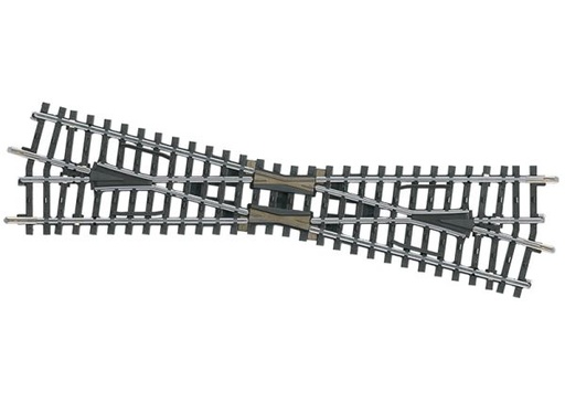 [MAR-2257] Märklin 2257- Voie K - Croisement longueur 225 mm - HO 